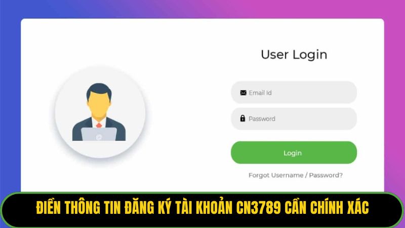 Điền thông tin đăng ký tài khoản KUBET88 cần chính xác